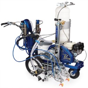 LineLazer V 200HS HP Reflective Series Gas Hydraulic Airless Line Striper, 2 Auto Guns