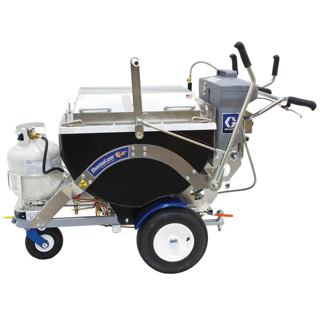 ThermoLazer ProMelt Thermoplastic Striping System, 4 in SmartDie II - 24H623 - Image 1