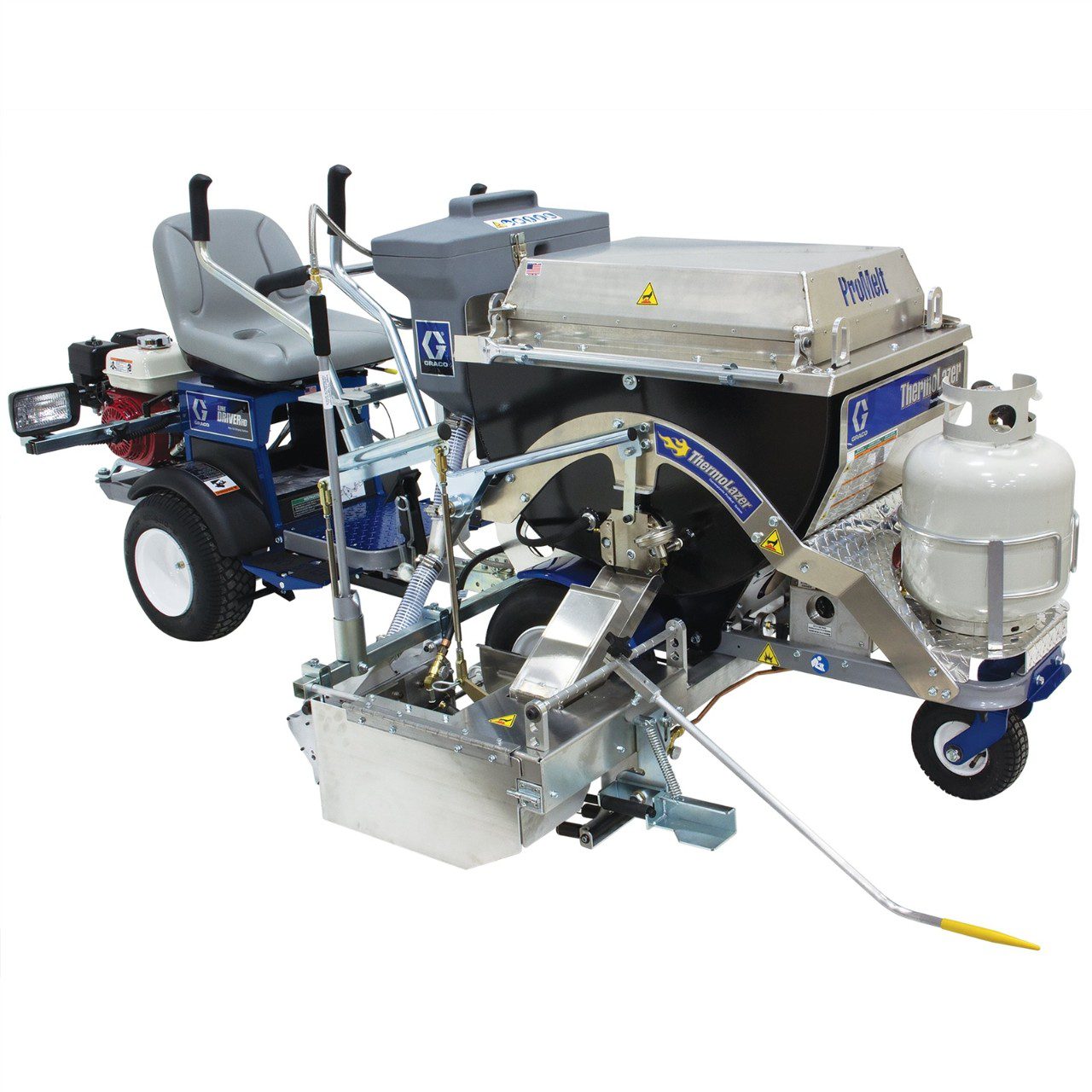ThermoLazer ProMelt Thermoplastic Striping System, 4 in SmartDie II - 24H623 - Image 2